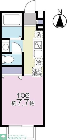 ヴィラージュエコの物件間取画像